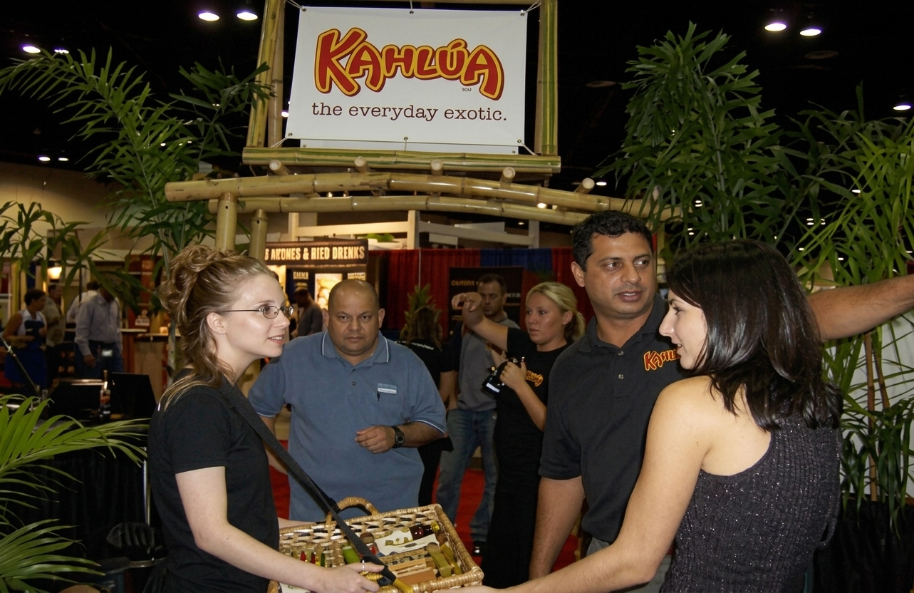 Beer & spirits — Every Day Exotic Escape, sampling on the floor