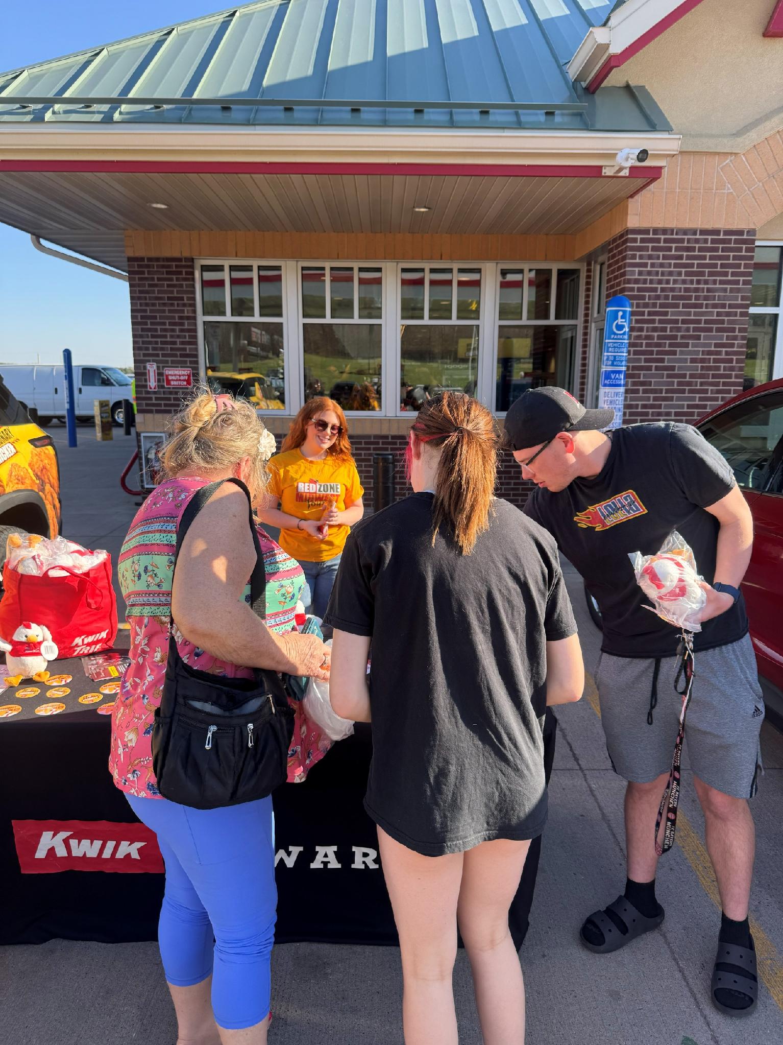 Retail — Kwik Rewards sign-up table