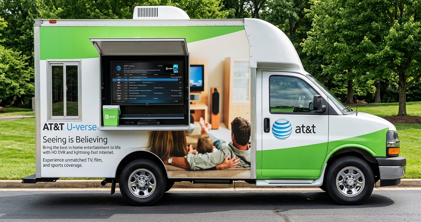 Telecom — U-verse demonstration vehicle